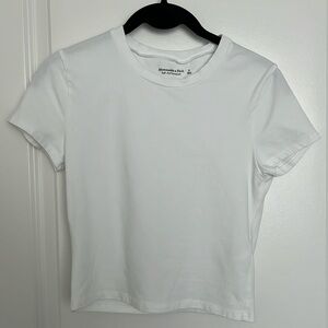 Soft A&F Essentials crop top